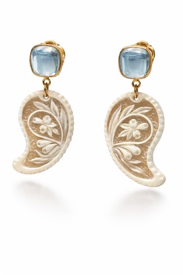 Pendientes Cianfrone Gioielli Mujer in Plata Conchiglia OCASHM01A - OCASHM01A